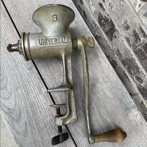 Vintage meat grinder